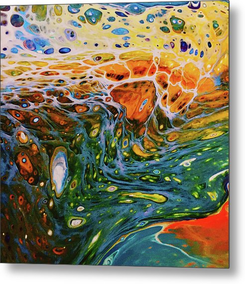 Flow With It - Metal Print