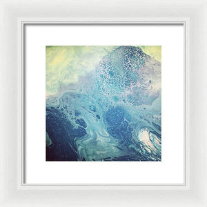 Rough Waters Ahead - Framed Print