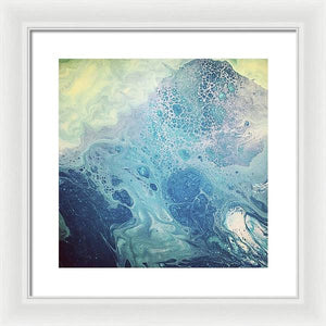 Rough Waters Ahead - Framed Print