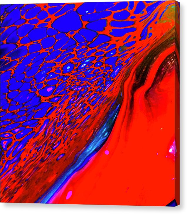 Sitting with Anxiety - Canvas Print