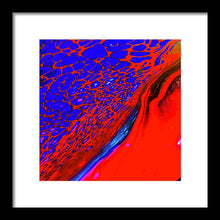 Load image into Gallery viewer, Sitting with Anxiety - Framed Print
