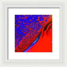 Load image into Gallery viewer, Sitting with Anxiety - Framed Print
