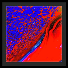 Load image into Gallery viewer, Sitting with Anxiety - Framed Print
