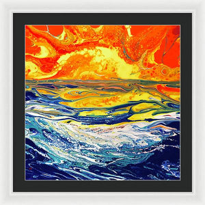 Sunrise/Sunset - Framed Print