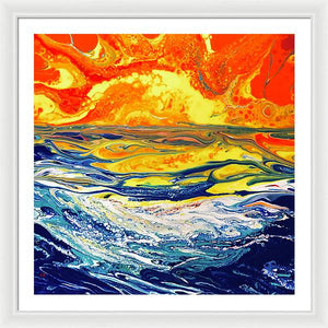 Sunrise/Sunset - Framed Print