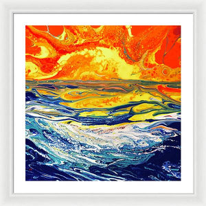 Sunrise/Sunset - Framed Print