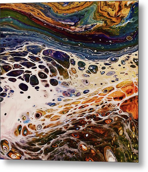 Wave After Wave - Metal Print